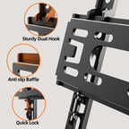 IWORBOARD 24 32 40 42 inch Fixed TV Monitor Wall Mount for 14-42 inch LED LCD Screen,Low Profile Small RV TV Mount, Easy Slim Flat Wall Bracket, Max VESA 200x200mm, 66lbs, Single Stud
