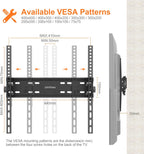 GRIFEMA Tilt TV Wall Bracket for 26 to 65 Inch TVs