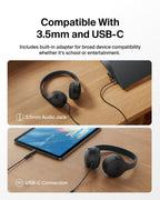 Belkin SoundForm Mini Kids Headphones, Wireless & Wired, 30H Playtime, Case