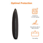 Amazon Basics 29.5 cm Laptop Sleeve Case in Black
