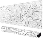 Rcege Large Gaming Mouse Pad Extended Desk Mat with Non Slip Stitched Edge