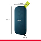 SanDisk Extreme Portable SSD 2TB - Up to 1050MB/s Read Speeds (Older Model)