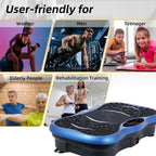 EVOLAND Vibration Plate Exercise Machine, Fitness Vibration Trainer