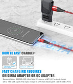 2-Pack 1M USB C Cable 3.1A Fast Car Charger Cable Compatible for iPhone 17 air 16 15 Plus Pro Max, Samsung Flip/Fold 7 6 5 4 3 S26 S25 S24 S10 S20 S21 S22 S23 A16/15/14/13/12 A35/A34 A56/55/54, Pixel