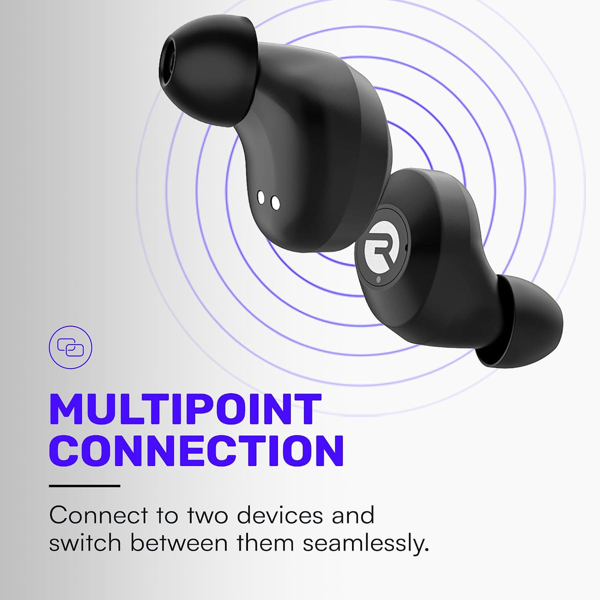 Raycon Everyday Bluetooth Wireless Earbuds with Microphone - Active Noise Cancelling, Sweat & Water-Resistant Earphones, Ear Buds Wireless Bluetooth (Mint)