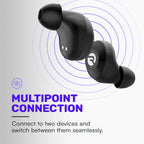 Raycon Everyday Bluetooth Wireless Earbuds with Microphone - Active Noise Cancelling, Sweat & Water-Resistant Earphones, Ear Buds Wireless Bluetooth (Mint)
