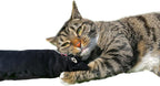 British-Made Refillable Catnip Kicker Toy – 50cm Plush Black Cat with Front Pocket & Bonus Catnip Refill Bag – Freshly Made in the UK, Durable & Eco-Friendly Fun (Black, Catnip, Refillable Cat Kicker)