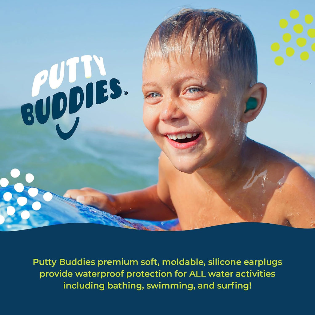 Putty Buddies Original Swimming Earplugs (3 Pair)