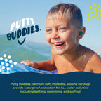 Putty Buddies Original Swimming Earplugs (3 Pair)