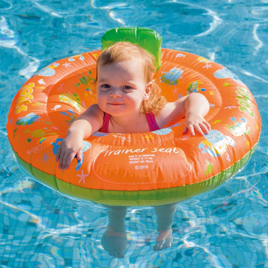 Zoggs Baby Zoggy Inflatable Trainer, Swim Seat