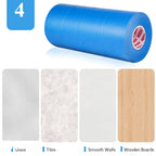5 Rolls Painters Tape Blue, 36mm x 50m, UV & Heat Resistant