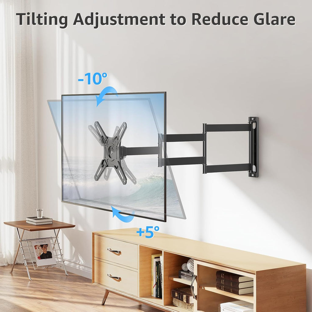 MOUNTUP 550 mm Long Arm TV Wall Bracket for 14–42 Inch TVs & Monitors