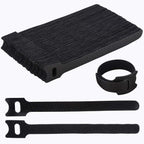Nettbe 60 PCS 6 Inch Adjustable Cable Ties, Reusable Cord Management Straps