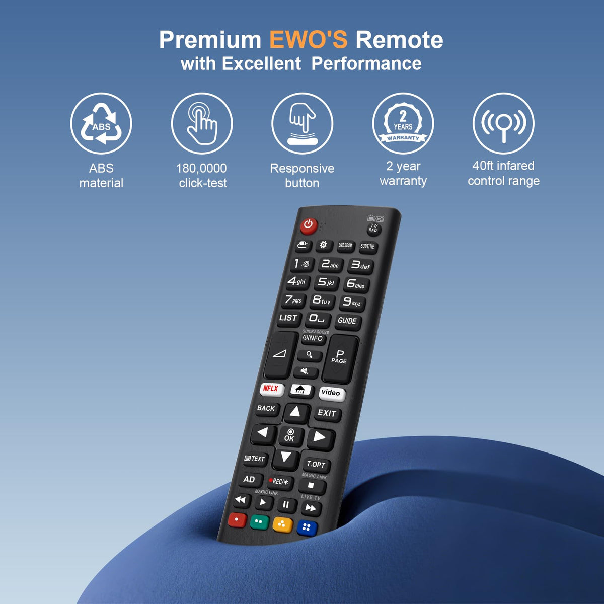 Voice Magic Remote Replacement for LG UHD OLED QNED NanoCell 4K 8K Smart TV