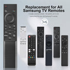 Replacement for Samsung TV Remote Control, 2-Year Warranty