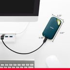SanDisk Extreme Portable SSD 1TB - Up to 1050MB/s Read Speeds (Older Model)