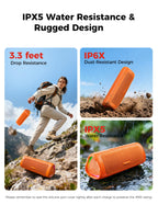 Bluetooth Speaker, 20W HD Sound, Portable Wireless, IPX5 Waterproof, Up to 24H Playtime, TWS Pairing, for Home/Party/Outdoor/Camping/Beach Essentials, Electronic Gadgets, Birthday Gift (Teal)