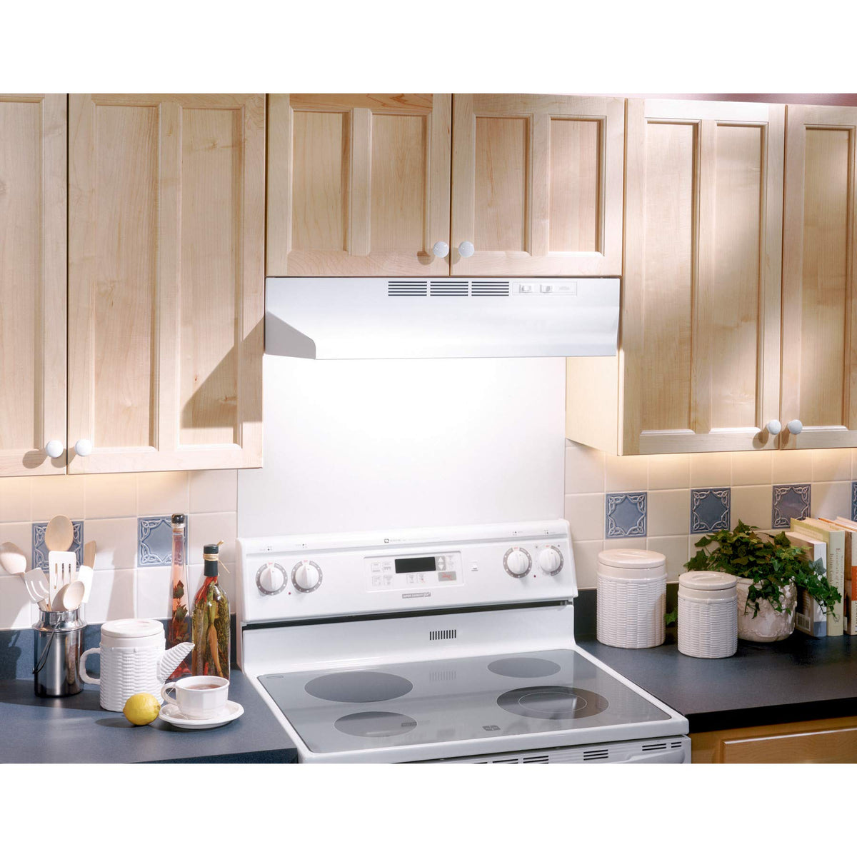 Broan-NuTone 413604 Non-Ducted Ductless Range Hood Insert with Light, Exhaust Fan for Under Cabinet, 36-Inch, Stainless Steel