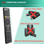 Only for TCL Google TV Remote Control Replacement, Responsive, No Setup