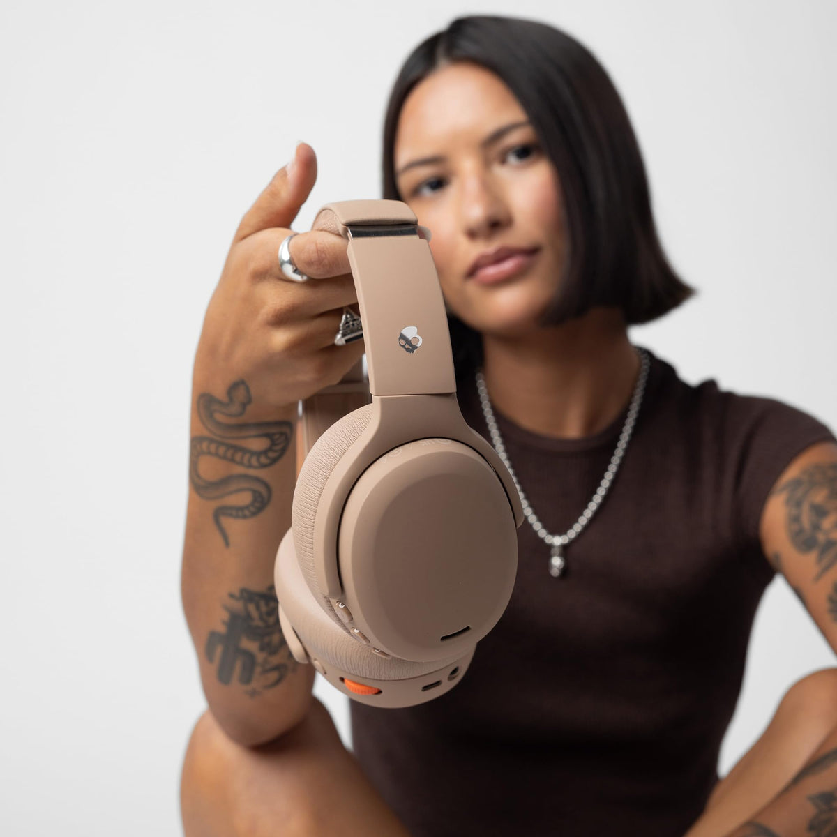 Skullcandy Crusher ANC 2 Noise Cancelling Wireless Headphones - Bone