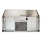 Broan-NuTone 413604 Non-Ducted Ductless Range Hood Insert with Light, Exhaust Fan for Under Cabinet, 36-Inch, Stainless Steel