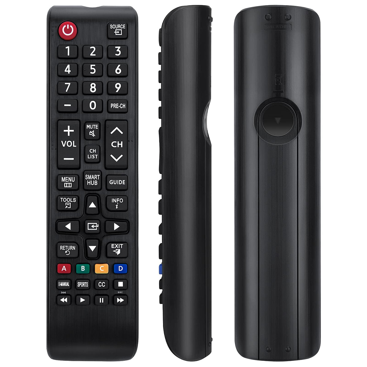 【2-Pack】 for Roku TV Remote,Replacement for TCL,ONN, Hisense Roku TVs