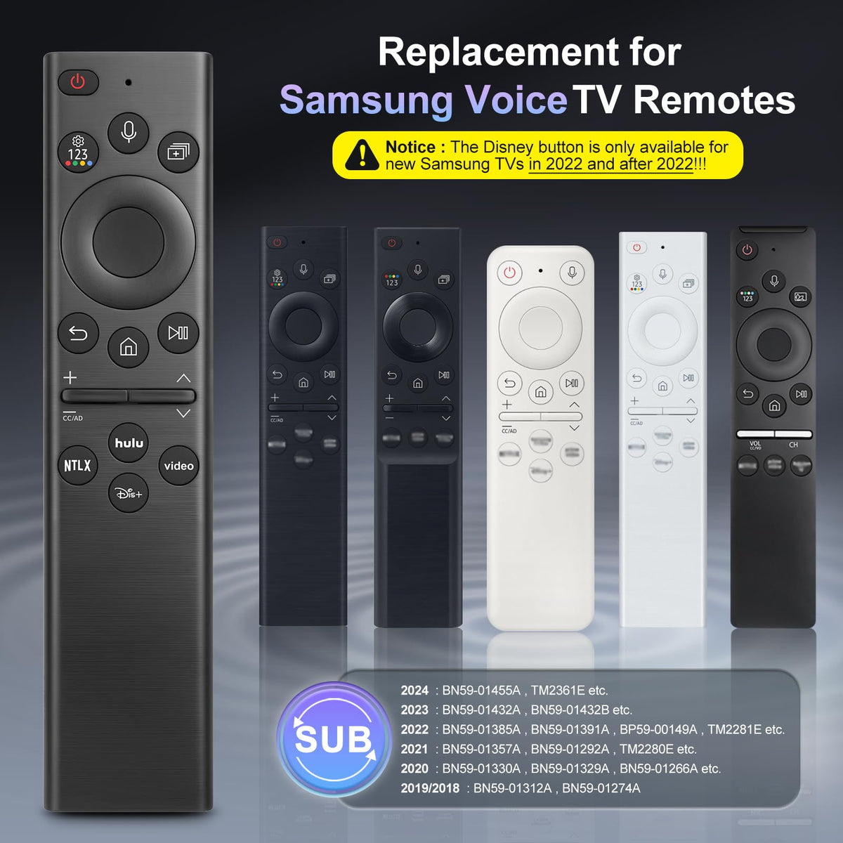 Universal Backlit Remote for LG Smart TV Remote Control Replacement