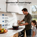 Range Hood Insert 30 inch, 620CFM Built-in Kitchen Hood