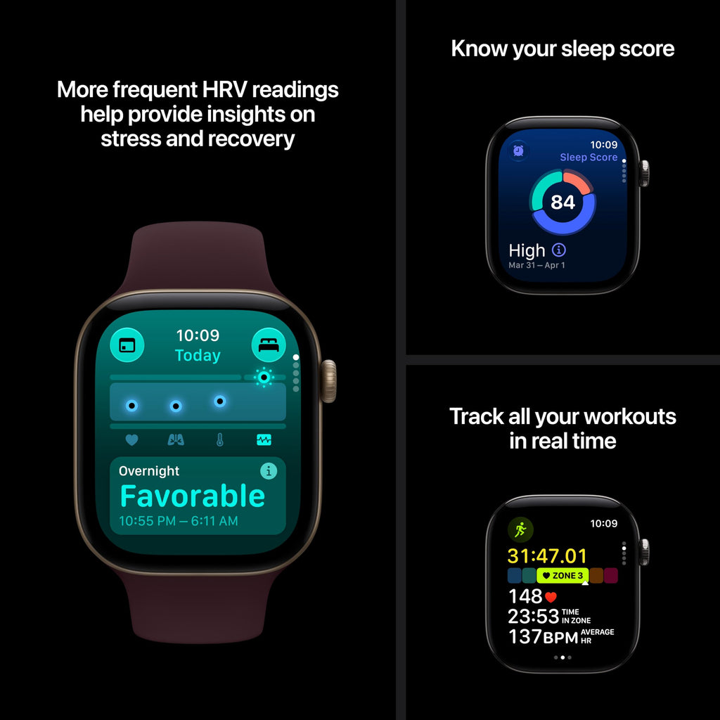 Apple Watch Series 12 GPS + Cellular 46mm Smartwatch