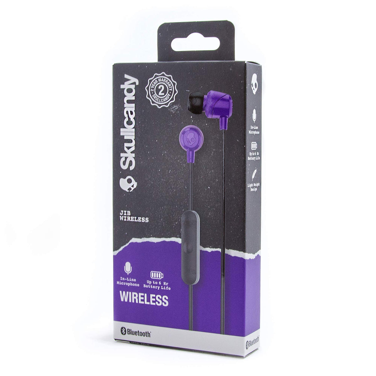 Skullcandy Jib Wired Earbuds with 3.5mm AUX Plug - Black