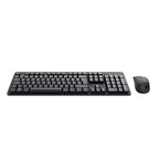 Trust Taro Wired Keyboard and Mouse Set QWERTY UK Layout, Black