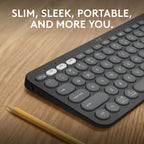 Logitech Pebble Keys 2 K380s, Multi-Device Bluetooth Wireless Keyboard