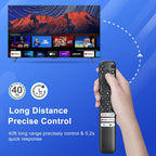 Only for TCL Google TV Remote Control Replacement, Responsive, No Setup