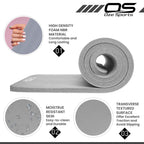 OZE SPORTS Yoga Mat, NBR Foam, Extra Thick, Non-Slip, High Density, Large, for Pilates, Gymnastics, HiiT and Fitness, with Free Carry Strap