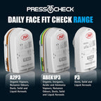 JSP FORCE 8 Half Mask Reusable Respirator with PressToCheck P3 Filters