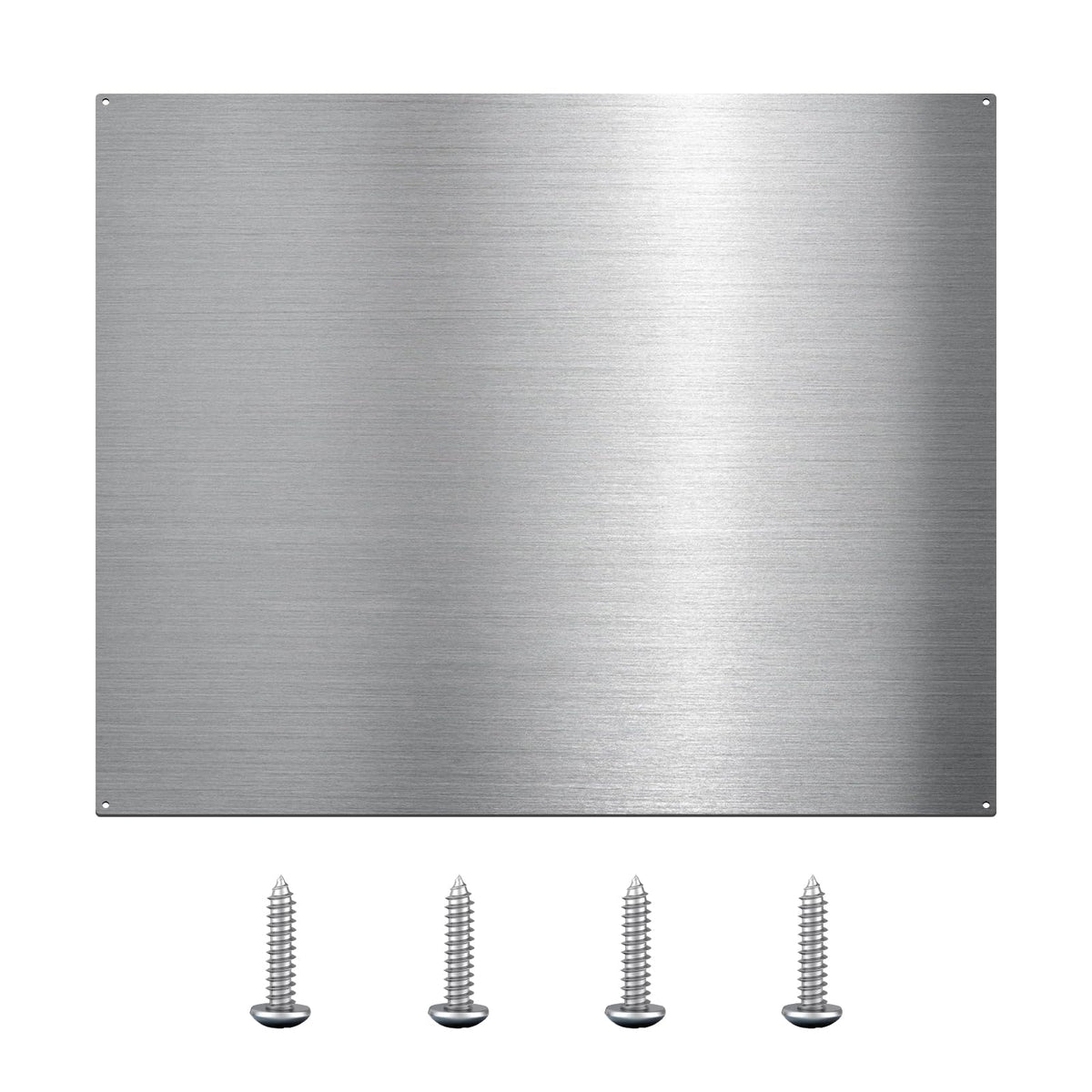 12"x29.5" Stainless Steel Backsplash - Ultra Flat & Easy to Clean, Protect Wall from Splash & Stain - Kitchen Stove Backsplash Panel for Oven & Range Hood with Pre-Drilled Holes