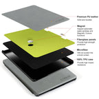 CoBak Case for 6" Kindle 11th Generation 2024 and 2022, Premium PU Leather Smart Cover with Auto Sleep/Wake for Kindle, Black