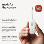 Twelve South AirFly SE, Bluetooth Wireless Audio Transmitter Adapter, White