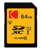 Kodak Premiun SDHC 32GB Class10 U1, packaging may vary