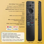 Universal for Hisense TV Remote Replacement