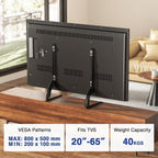 RFIVER Universal TV Stand Legs for 20 to 65 inch LCD/LED/OLED/Plasma TVs