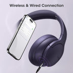 DOQAUS Bluetooth Headphones Over Ear, Headphones Wireless with 90H Playtime