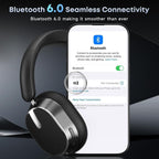 Hybrid Active Noise Cancelling Bluetooth Headphones Wireless Headphones