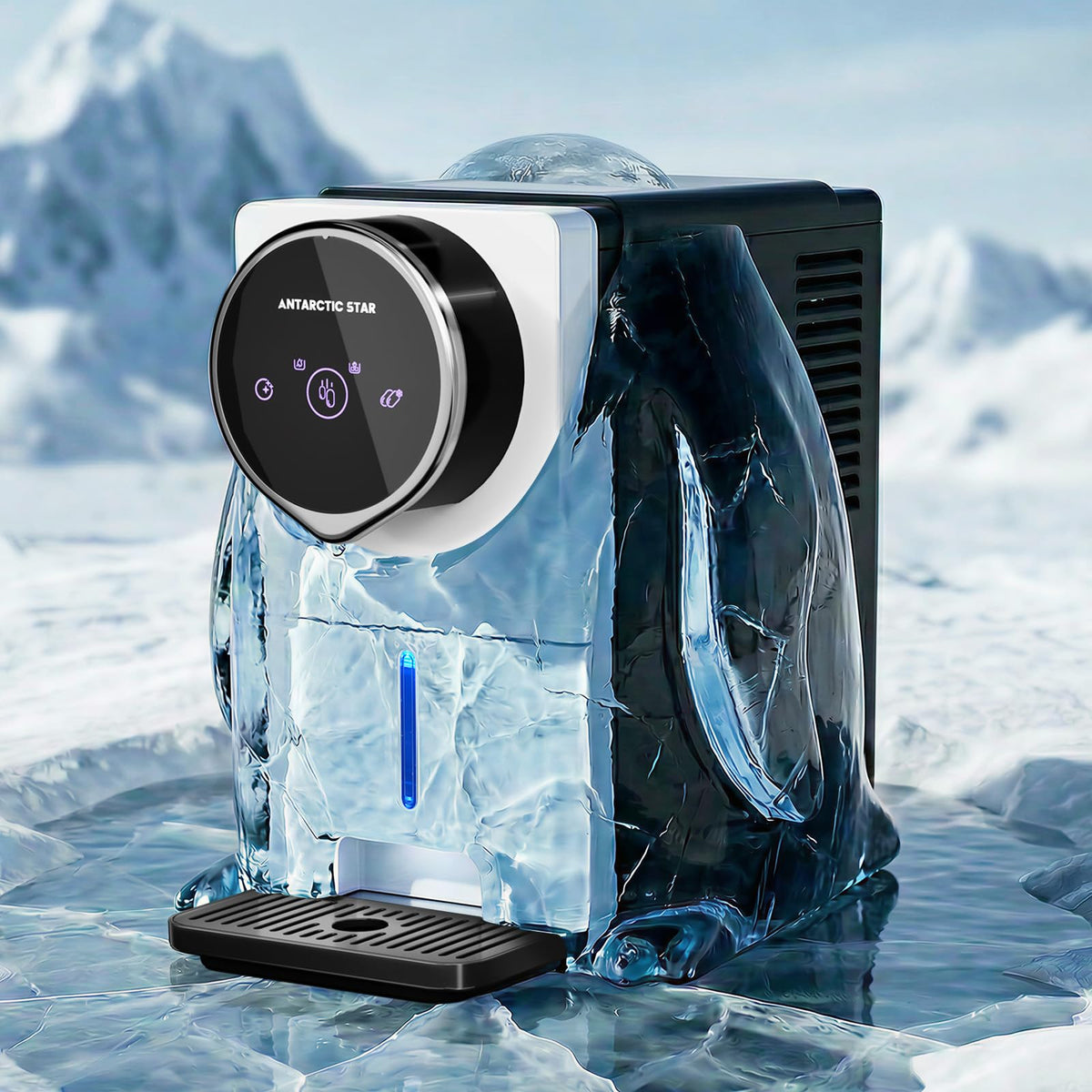 Nugget Ice Maker Countertop Gen 2, Auto Dispenser Machine