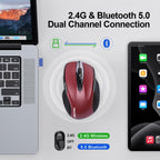 TECKNET Bluetooth Mouse, Wireless Mouse Rechargeable
