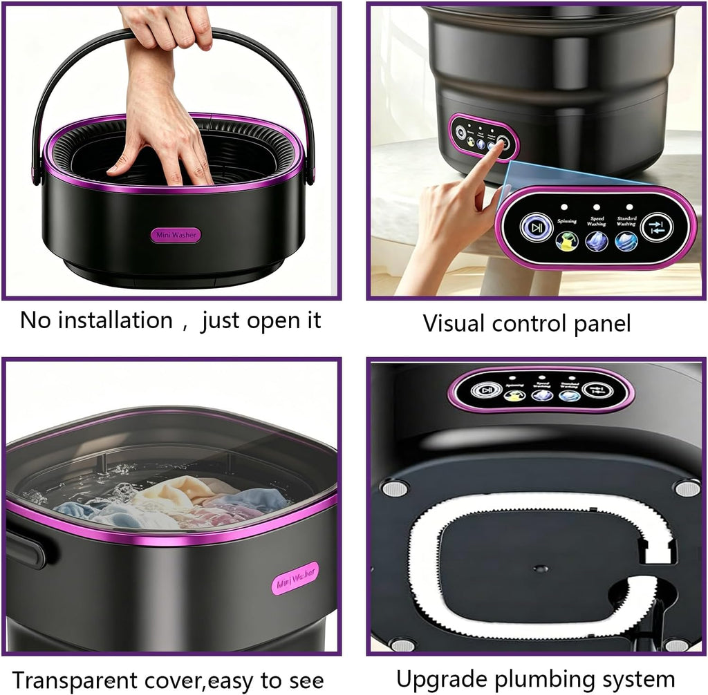 20L Mini Portable Washing Machine,Portable Washer Mini Lavadora Portatil