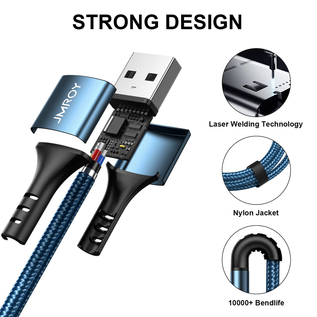 Micro USB Cable,Android charger cable fast charging cable1M Braided Micro USB Charger cable Compatible with Samsung S7/S6/S5, HTC, Huawei, Sony, Nexus, Nokia, Tablet,PS4 and More