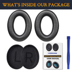 SoloWIT Earpads for Bose QC35 & QC35 ii - Brilliant Blue