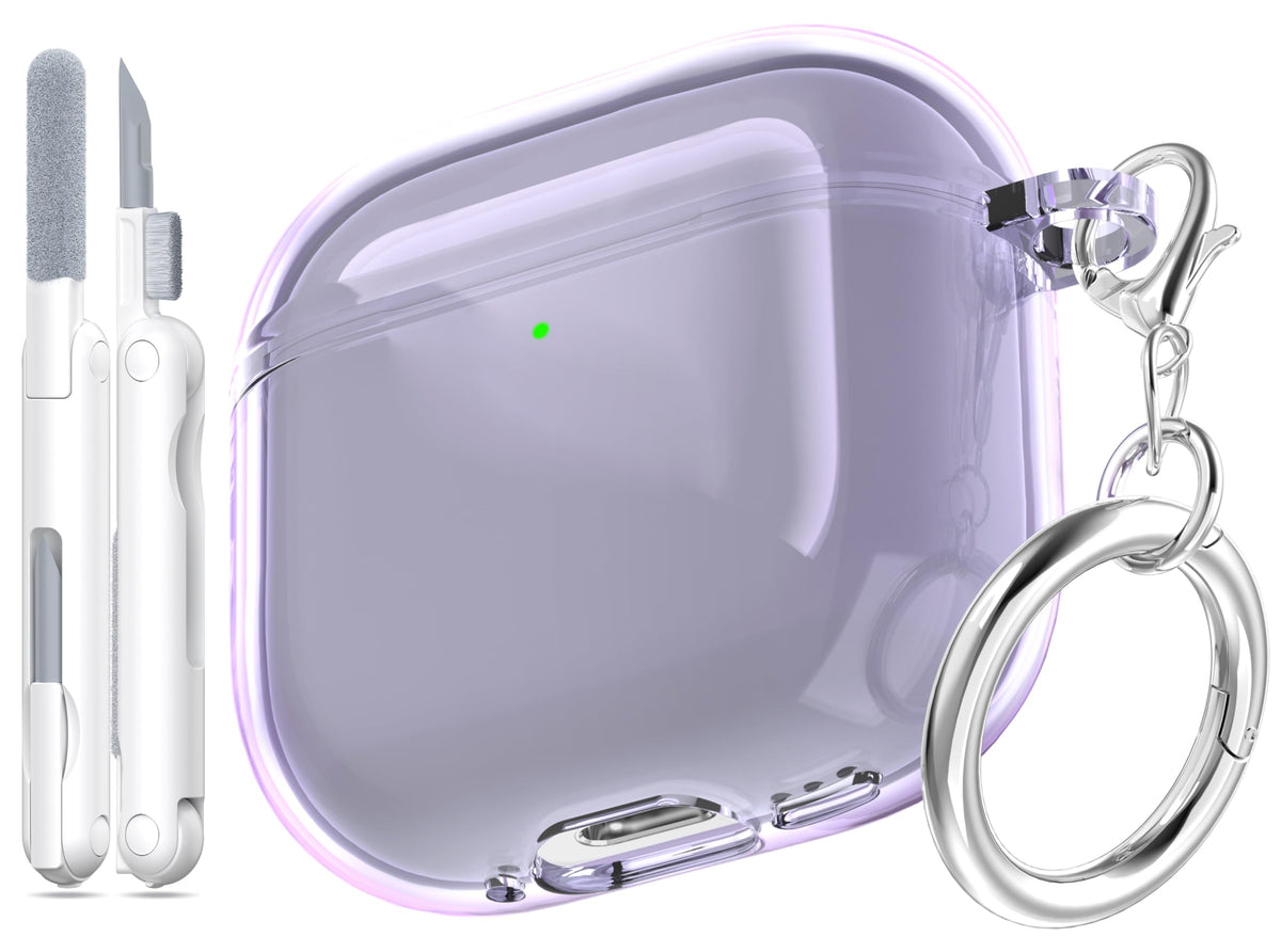 for AirPods 4 Case & AirPods 5 Case with Cleaner Kit,Clear Cover