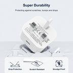 iPad Charger,New Apple iPad USB C Fast Charger Cable and Plug 25W Charge for i Pad Pro 12.9 11 13 inch 4th 5th 6th M4 2024 Generation/Air 10.9" 4-7 Gen M2 M3/Mini 6 A17 Pro/Pad 10th A16 11th 2025-2022
